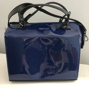 Blue speedie purse